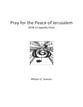 Pray for the Peace of Jerusalem SATB choral sheet music cover
